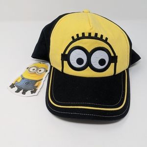 NWT Despicable Me Minion Youth Cap